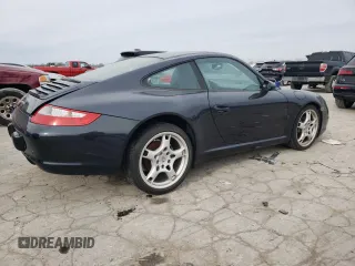 2007 Porsche 911 Carrera with VIN WP0AA29987S710907, listed as a Copart auction lot 84843114 with 0 mi miles and Salvage Title. Bid and sale history available at carsss.com. Image 3.