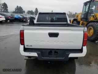 2024 Toyota Tacoma 4WD SR5 with VIN 3TYLB5JN9RT004528, listed as a Copart auction lot 43813625 with 11,414 mi miles and Salvage Title. Bid and sale history available at carsss.com. Image 6.