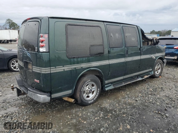 2003 GMC Savana Commercial C6Y with VIN 1GDFG15T731207204, listed as a Copart auction lot 45382135 with 159,886 mi miles and Salvage Title. Bid and sale history available at carsss.com. Image 3.