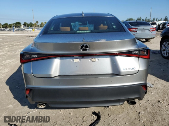 2021 Lexus IS 300 with VIN JTHCA1D2XM5115885, listed as a Copart auction lot 84969564 with 13,320 mi miles and Salvage title. Bid and sale history available at DreamBid. Image 6.
