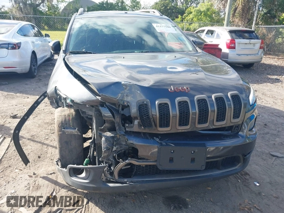 2017 Jeep Cherokee Latitude z VIN 1C4PJMCB6HW556953, wystawiony jako IAAI lot #41177500 z przebiegiem 188 878 mil mil oraz . Historia ofert i sprzedaży dostępna na DreamBid. Obrazek 12.