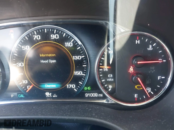 2017 GMC Acadia Denali with VIN 1GKKNXLS9HZ205098, listed as a IAAI auction lot 41884746 with 91,009 mi miles and . Bid and sale history available at carsss.com. Image 7.