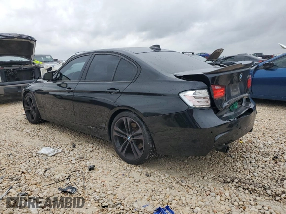 2014 BMW 3 Series 335i with VIN WBA3A9G50ENR97346, listed as a Copart auction lot 51035095 with 104,565 mi miles and Salvage Title. Bid and sale history available at carsss.com. Image 2.