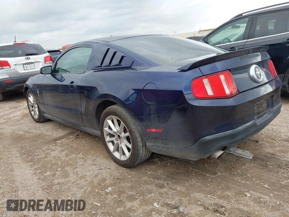 2011 Ford Mustang V6 with VIN 1ZVBP8AM9B5153645, listed as a IAAI auction lot 42109795 with 124,055 mi miles and . Bid and sale history available at carsss.com. Image 3.