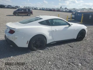 2024 Ford Mustang GT with VIN 1FA6P8CF0R5425521, listed as a Copart auction lot 54834275 with 14,595 mi miles and Salvage title. Bid and sale history available at DreamBid. Image 3.