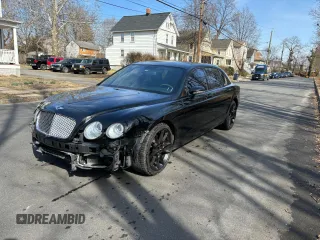 2007 Bentley Flying Spur with VIN SCBBR93W378043023, listed as a Copart auction lot 55052455 with 170,080 mi miles and Salvage Title. Bid and sale history available at DreamBid. Image 2.