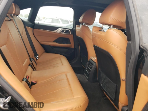2022 BMW 4 Series 430i with VIN WBA63AV04NFM04338, listed as a Copart auction lot 71471224 with 63,671 mi miles and Salvage title. Bid and sale history available at DreamBid. Image 11.