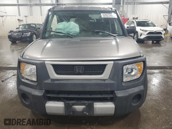 2005 Honda Element EX with VIN 5J6YH28695L011594, listed as a Copart auction lot 52623955 with 230,473 mi miles and Salvage Title. Bid and sale history available at DreamBid. Image 5.