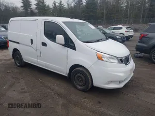 2018 Nissan NV200 Compact Cargo S with VIN 3N6CM0KN9JK698433, listed as a IAAI auction lot 42028281 with 309,905 mi miles. Bid and sale history available at carsss.com. Image 1.