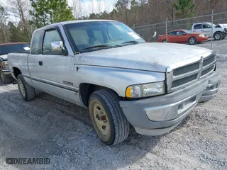 1996 Dodge Ram 1500 with VIN 1B7HC13Y5TJ112129, listed as a IAAI auction lot 41398418 with 246,075 mi miles. Bid and sale history available at carsss.com. Image 1.