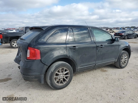 2014 Ford Edge SE with VIN 2FMDK3GC5EBA07721, listed as a Copart auction lot 43809465 with 187,520 mi miles and Salvage Title. Bid and sale history available at carsss.com. Image 3.