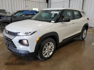 2021 Chevrolet TrailBlazer LS with VIN KL79MMS25MB154275, listed as a Copart auction lot 54921474 with 21,767 mi miles and Salvage Title. Bid and sale history available at DreamBid. Image 1.