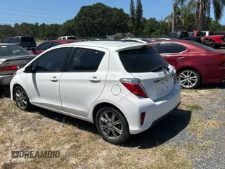 2012 Toyota Yaris L with VIN JTDKTUD36CD523080, listed as a Copart auction lot 55530815 with 134,042 mi miles and Clean Title. Bid and sale history available at carsss.com. Image 3.