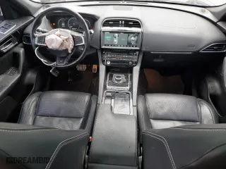 2018 Jaguar F-PACE S with VIN SADCM2FV9JA203808, listed as a Copart auction lot 52248255 with 86,382 mi miles and Salvage Title. Bid and sale history available at carsss.com. Image 8.