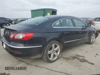 2011 Volkswagen CC Lux Plus with VIN WVWHN7AN9BE727280, listed as a Copart auction lot 85802354 with 128,245 mi miles and Clean Title. Bid and sale history available at carsss.com. Image 3.