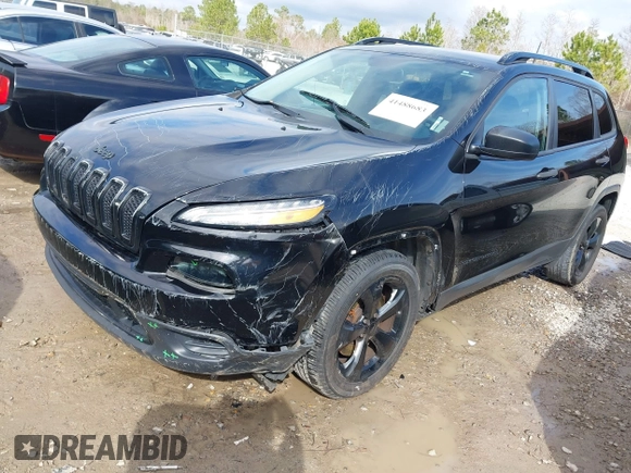 2017 Jeep Cherokee Altitude with VIN 1C4PJLAB7HW660624, listed as a IAAI auction lot 41488683 with 106,963 mi miles and . Bid and sale history available at DreamBid. Image 2.