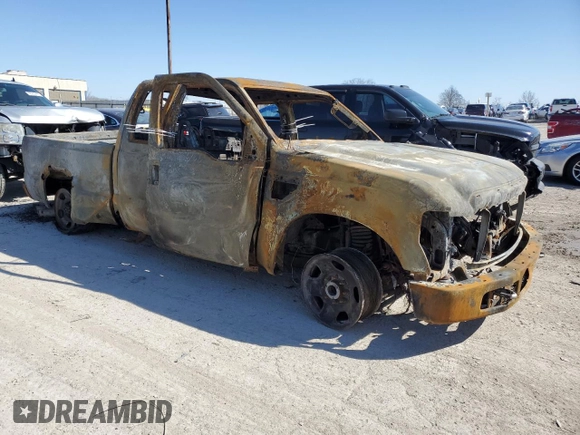 2008 Ford Super Duty F-250 SRW XL with VIN 1FTSX21R78EE09897, listed as a Copart auction lot 48553225 with 0 mi miles and Non Repairable. Bid and sale history available at carsss.com. Image 4.
