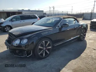 2014 Bentley Continental GT with VIN SCBGH3ZA3EC040649, listed as a Copart auction lot 70322944 with 16,282 mi miles and Salvage Title. Bid and sale history available at DreamBid. Image 1.
