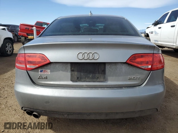 2011 Audi A4 Premium z VIN WAUAFAFL8BN044888, wystawiony jako Copart lot #48617525 z przebiegiem 145 041 mil mil oraz Szkoda całkowita • Salvage title. Historia ofert i sprzedaży dostępna na DreamBid. Obrazek 6.