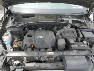 2014 Hyundai Santa Fe with VIN 5XYZUDLB3EG201098, listed as a Copart auction lot 58347205 with 130,610 mi miles and Salvage title. Bid and sale history available at DreamBid. Image 12.