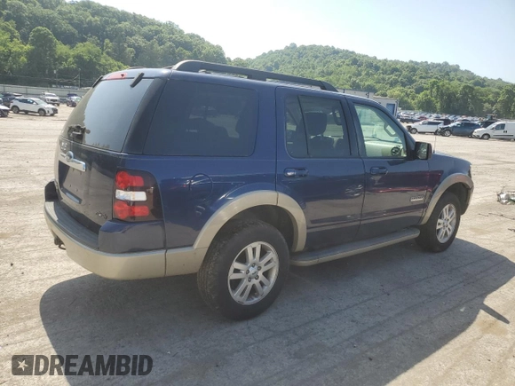 2008 Ford Explorer Eddie Bauer z VIN 1FMEU74E88UB36238, wystawiony jako Copart lot #61727765 z przebiegiem 83 984 mil mil oraz Szkoda całkowita • Salvage title. Historia ofert i sprzedaży dostępna na DreamBid. Obrazek 3.