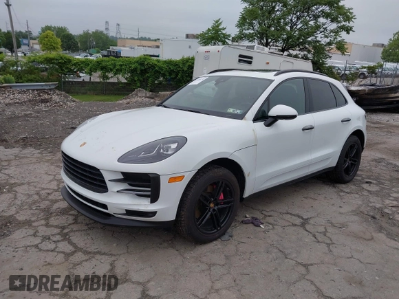 2020 Porsche Macan with VIN WP1AA2A50LLB05839, listed as a IAAI auction lot 42488259 with 62,447 mi miles and . Bid and sale history available at DreamBid. Image 17.