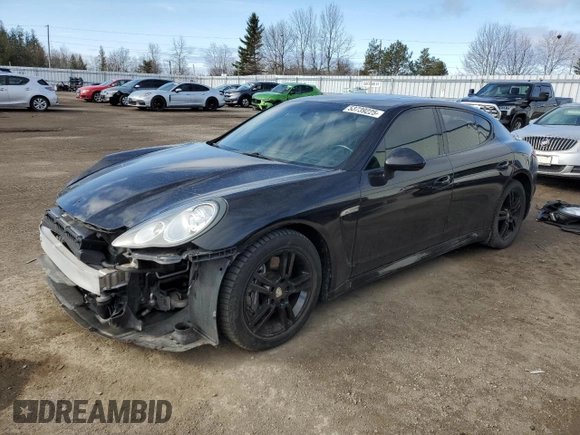 2011 Porsche Panamera with VIN WP0AA2A72BL011592, listed as a Copart auction lot 53739225 with 167,177 mi miles and Salvage Title. Bid and sale history available at DreamBid. Image 1.