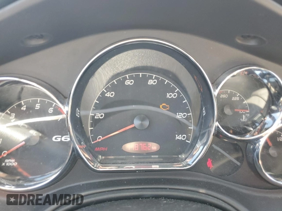 2008 Pontiac G6 GT with VIN 1G2ZH36N584307693, listed as a Copart auction lot 71855274 with 118,762 mi miles and Salvage Title. Bid and sale history available at carsss.com. Image 9.