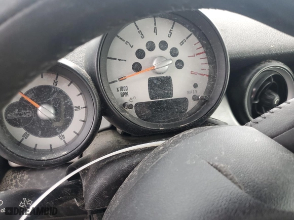 2012 MINI Cooper Convertible with VIN WMWZN3C56CT135341, listed as a Copart auction lot 48611575 with 0 mi miles and Salvage Title. Bid and sale history available at carsss.com. Image 9.