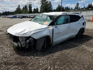 2019 Chevrolet Blazer z VIN 3GNKBGRSXKS686308, wystawiony jako Copart lot #57822105 z przebiegiem 140 369 mil mil oraz Szkoda całkowita • Salvage title. Historia ofert i sprzedaży dostępna na DreamBid. Obrazek 1.