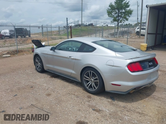 2016 Ford Mustang GT with VIN 1FA6P8CF5G5331843, listed as a IAAI auction lot 42465249 with 92,591 mi miles and . Bid and sale history available at DreamBid. Image 3.
