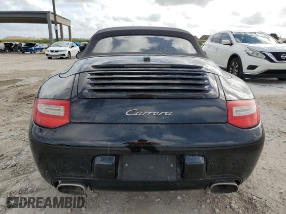 2011 Porsche 911 991 Carrera with VIN WP0CA2A96BS740176, listed as a Copart auction lot 79613944 with 0 mi miles and Salvage Title. Bid and sale history available at carsss.com. Image 6.