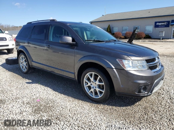 2015 Dodge Journey SXT with VIN 3C4PDCBG2FT632296, listed as a Copart auction lot 50187605 with 80,543 mi miles and Non Repairable. Bid and sale history available at carsss.com. Image 4.