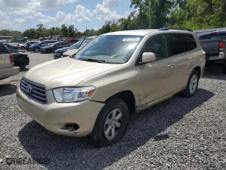 2008 Toyota Highlander with VIN JTEDS41A382006588, listed as a Copart auction lot 52115165 with 172,382 mi miles and Salvage Title. Bid and sale history available at carsss.com. Image 1.