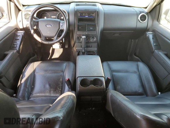 2010 Ford Explorer XLT with VIN 1FMEU6DEXAUA38036, listed as a Copart auction lot 49726875 with 184,056 mi miles and Salvage Title. Bid and sale history available at carsss.com. Image 8.