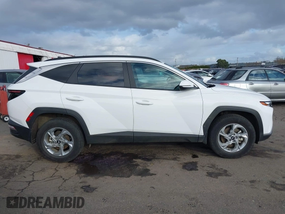 2023 Hyundai Tucson SEL with VIN 5NMJBCAE1PH284047, listed as a IAAI auction lot 41658005 with 16,521 mi miles. Bid and sale history available at carsss.com. Image 13.
