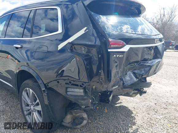 2020 Cadillac XT6 AWD Premium Luxury with VIN 1GYKPDRS0LZ140995, listed as a IAAI auction lot 41881265 with 46,375 mi miles and . Bid and sale history available at DreamBid. Image 19.