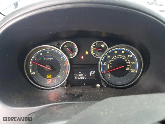 2012 Suzuki SX4 LE with VIN JS2YC5A30C6305375, listed as a Copart auction lot 45429185 with 103,283 mi miles and Salvage Title. Bid and sale history available at carsss.com. Image 9.