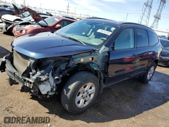 2015 Chevrolet Traverse LS with VIN 1GNKRFED7FJ138190, listed as a Copart auction lot 49616295 with Not Provided miles and Salvage Title. Bid and sale history available at DreamBid. Image 1.