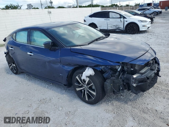 2022 Nissan Maxima SV z VIN 1N4AA6CV1NC508419, wystawiony jako Copart lot #60548755 z przebiegiem 58 126 mil mil oraz Czysty tytuł • Clean title. Historia ofert i sprzedaży dostępna na DreamBid. Obrazek 4.