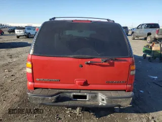 2002 Chevrolet Suburban LS with VIN 3GNEC16Z32G297666, listed as a Copart auction lot 88427615 with 0 mi miles and Salvage Title. Bid and sale history available at carsss.com. Image 6.