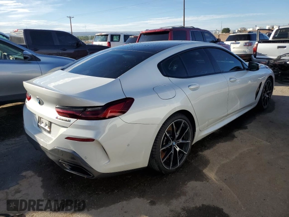 2021 BMW 8 Series M850i with VIN WBAGV8C07MCF61729, listed as a Copart auction lot 68120413 with 31,853 mi miles and . Bid and sale history available at DreamBid. Image 3.