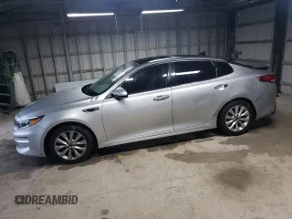 2016 Kia Optima EX with VIN 5XXGU4L30GG055170, listed as a Copart auction lot 51150275 with 109,097 mi miles and Salvage Title. Bid and sale history available at carsss.com. Image 1.