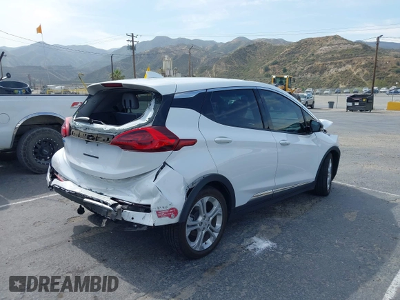 2020 Chevrolet Bolt EV LT z VIN 1G1FY6S06L4129658, wystawiony jako IAAI lot #42372460 z przebiegiem 43 417 mil mil oraz . Historia ofert i sprzedaży dostępna na DreamBid. Obrazek 4.