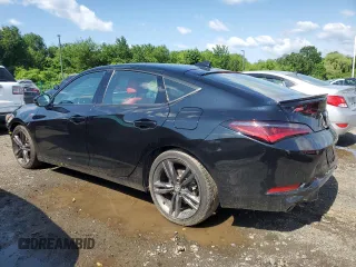 2024 Acura Integra Technology with VIN 19UDE4H62RA015403, listed as a Copart auction lot 60281775 with 14,563 mi miles and Salvage title. Bid and sale history available at DreamBid. Image 2.