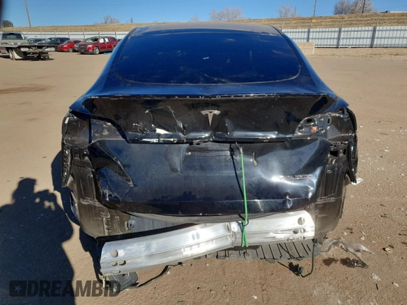 2022 Tesla Model Y Performance with VIN 7SAYGDEF3NF446769, listed as a Copart auction lot 83702074 with 32,895 mi miles and Salvage title. Bid and sale history available at DreamBid. Image 6.