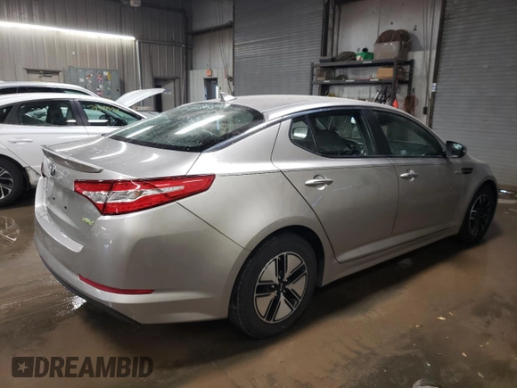 2013 Kia Optima Hybrid LX with VIN KNAGM4AD6D5060446, listed as a Copart auction lot 79533114 with 109,865 mi miles and Salvage Title. Bid and sale history available at carsss.com. Image 3.