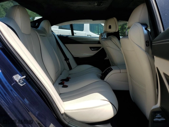 2019 BMW 6 Series 650i with VIN WBA6D4C54KGA01093, listed as a Copart auction lot 61496984 with 23,951 mi miles and Salvage Title. Bid and sale history available at carsss.com. Image 10.