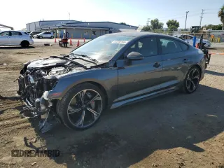 2022 Audi RS 5 Sportback z VIN WUAAWCF52NA901057, wystawiony jako Copart lot #62050164 z przebiegiem 22 175 mil mil oraz Szkody całkowita. Historia ofert i sprzedaży dostępna na DreamBid. Obrazek 1.