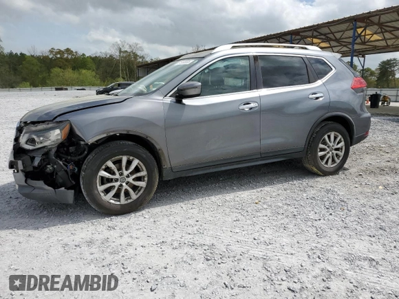 2017 Nissan Rogue SV with VIN KNMAT2MT8HP518226, listed as a Copart auction lot 51650855 with 121,031 mi miles and Salvage Title. Bid and sale history available at carsss.com. Image 1.